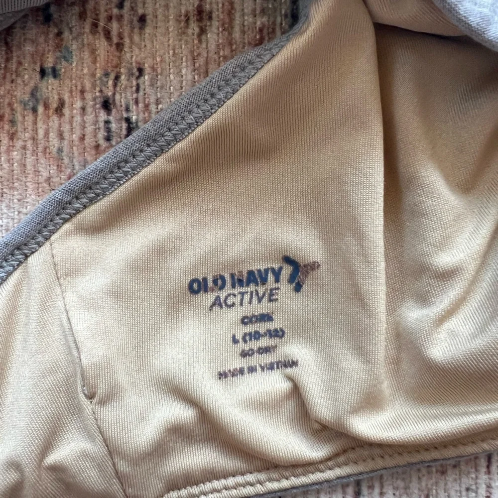 Old Navy Kids Heather Gray sports bra size large
